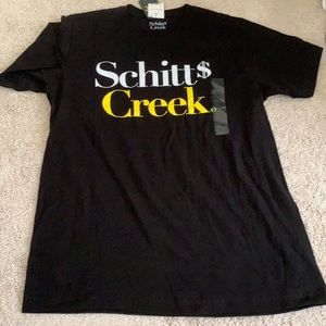 NWT Size Medium Schitts Creek Black T-shirt